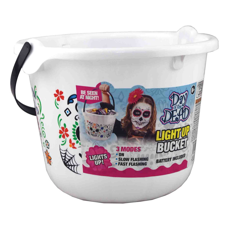 768284 - Day of the Dead LED Bucket
