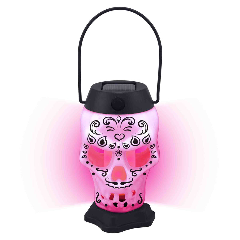 768286 - Day of the Dead Solar Mini Lantern