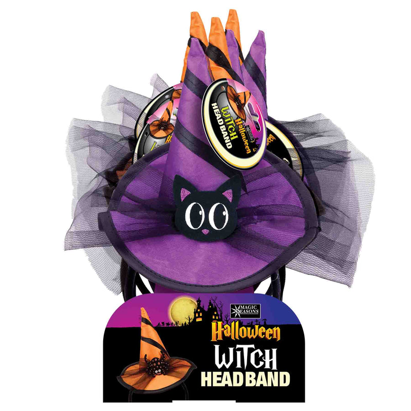 768309 - Halloween Witch Headbands (unlit)