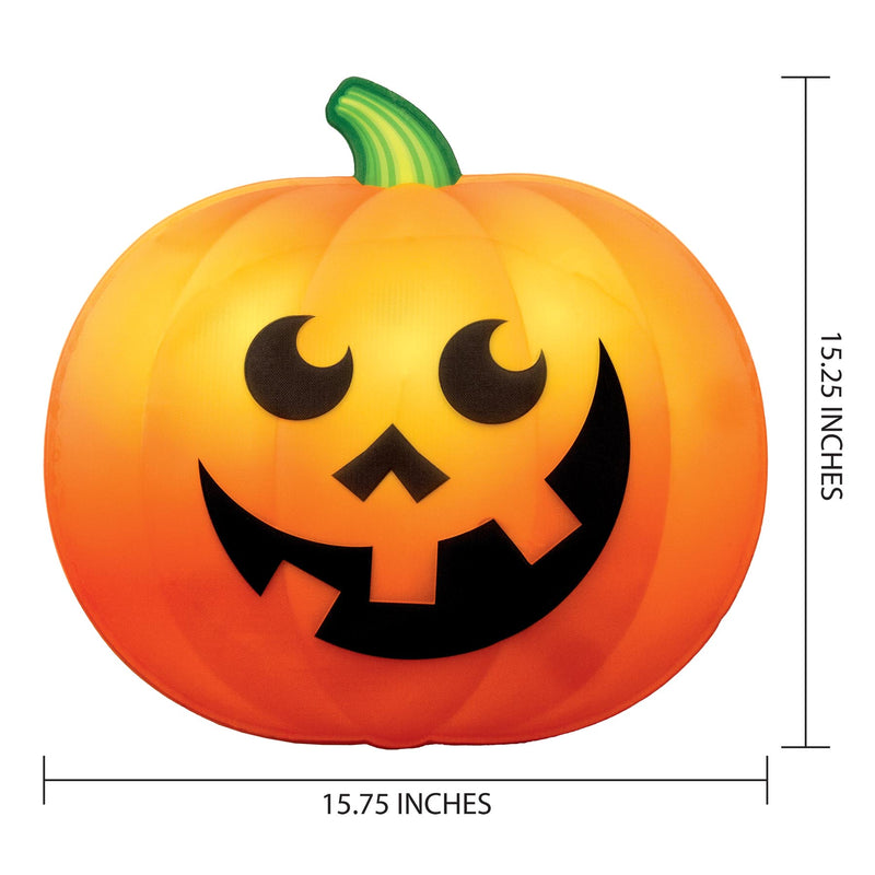 768313 - Halloween Pumpkin Garage Decoration