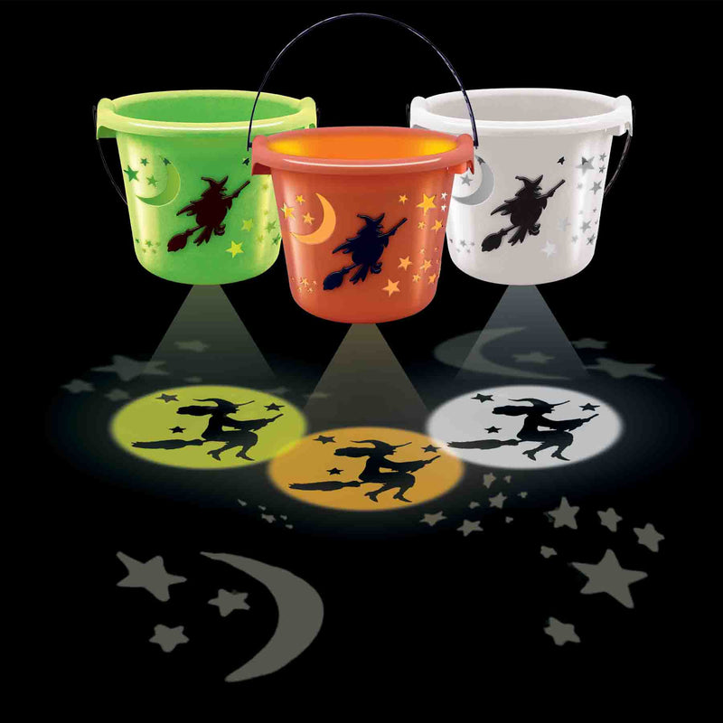 768323 - Halloween LED Projection Bucket Assortment