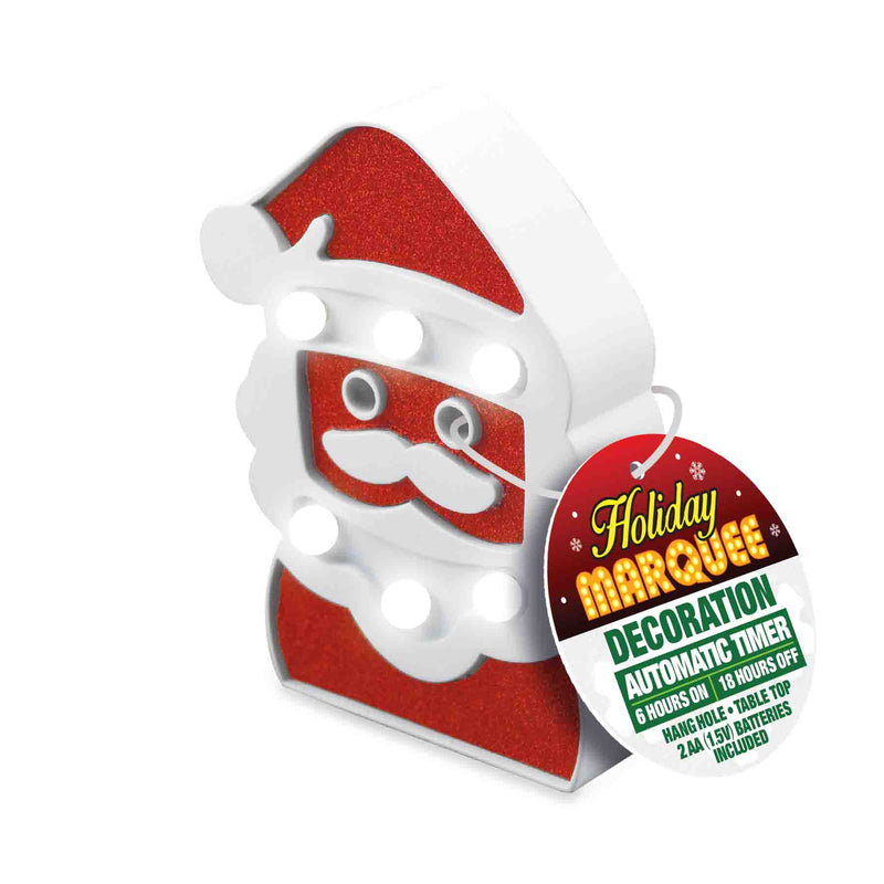 768324 - Holiday LED Marquee - Santa/Tree