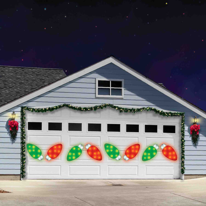 768328 - Christmas Bulb Garage Decoration
