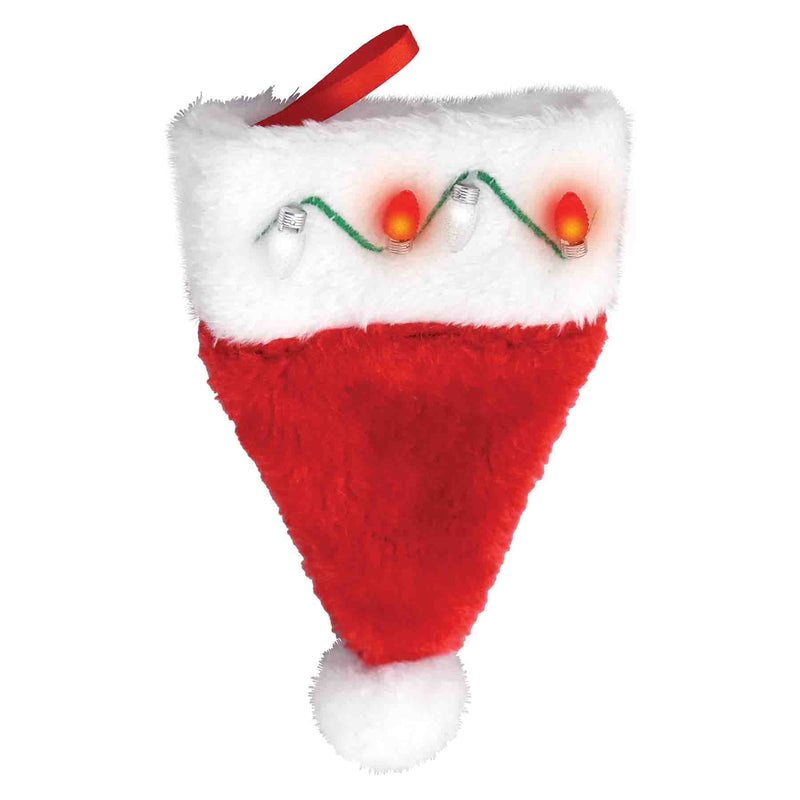 768341 - Christmas LED Santa Hat Gift Card Holder