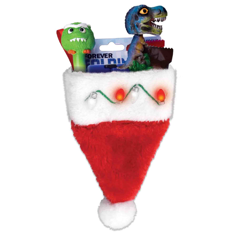 768341 - Christmas LED Santa Hat Gift Card Holder