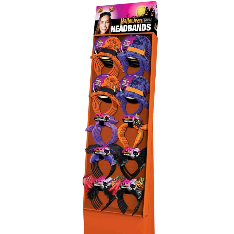 768361 - Halloween Headband Assortment Floor Display
