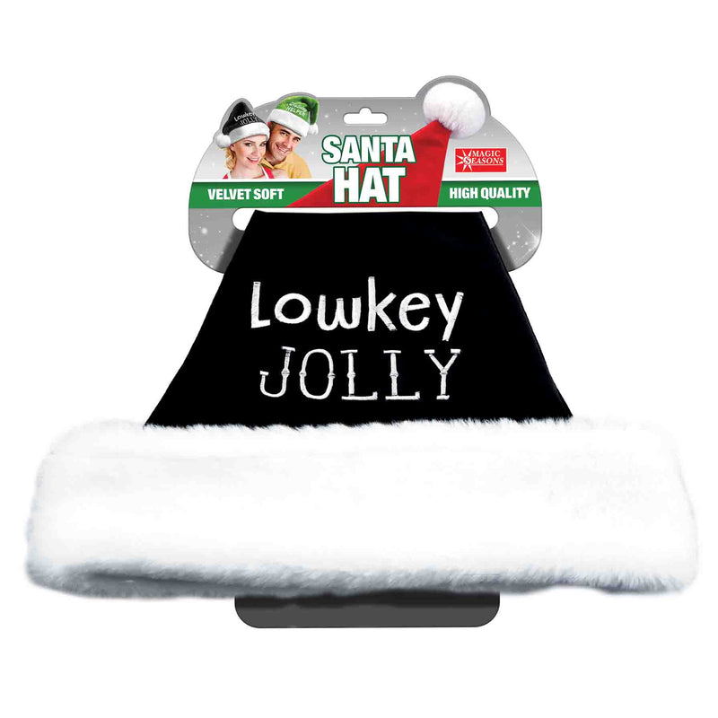 768371 - Velvet Soft Santa Hat