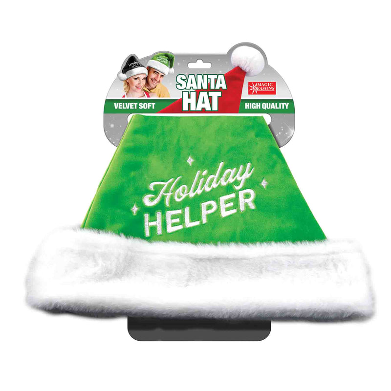 768371 - Velvet Soft Santa Hat