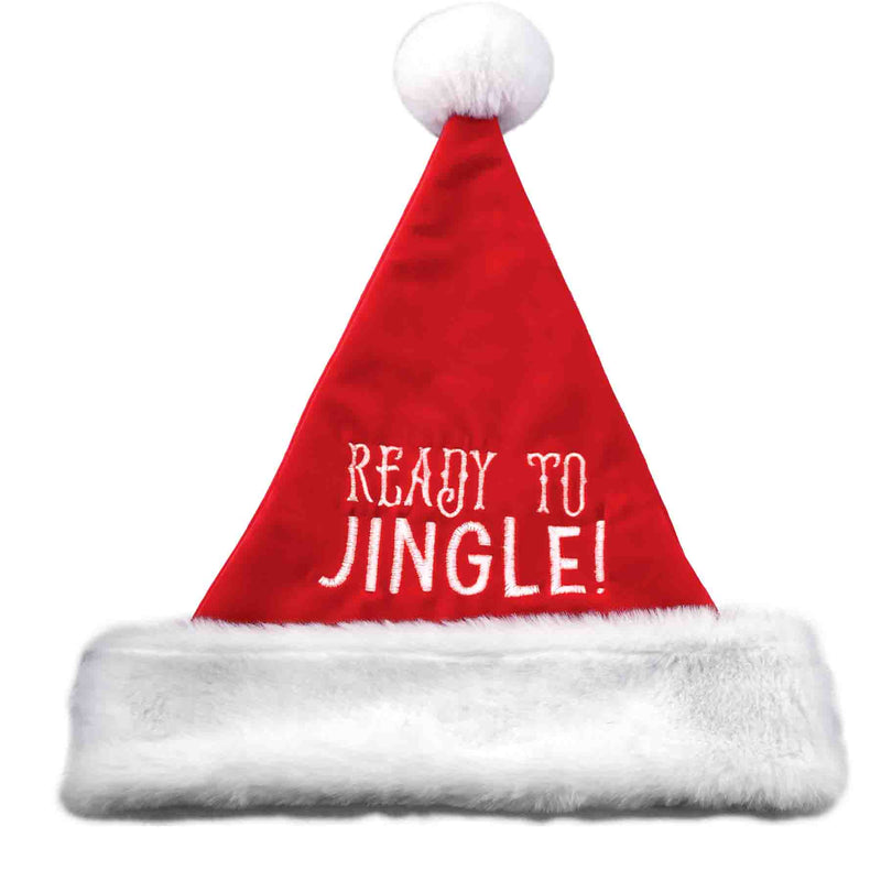 768371 - Velvet Soft Santa Hat