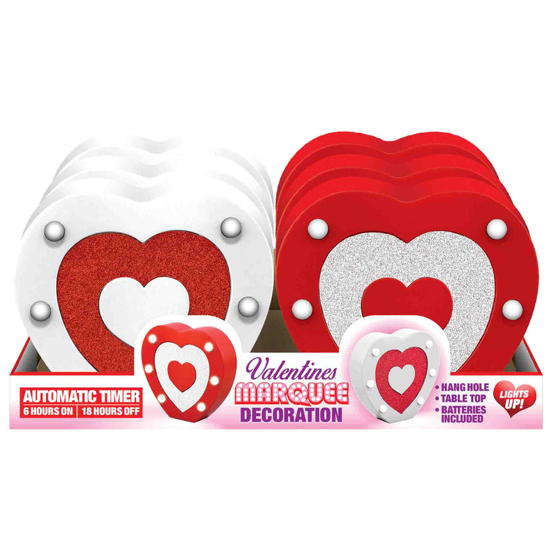 768374 - Valentines Day Marquee Decorations - Hearts
