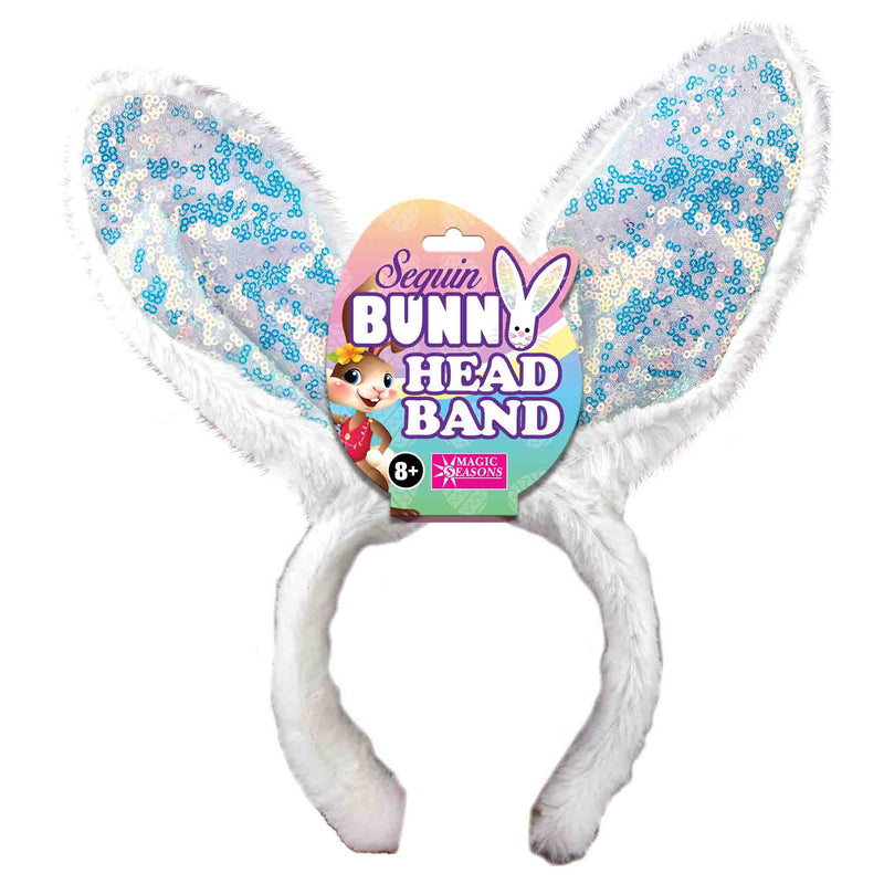 768405 - Easter Sequins Bunny Ears Headband