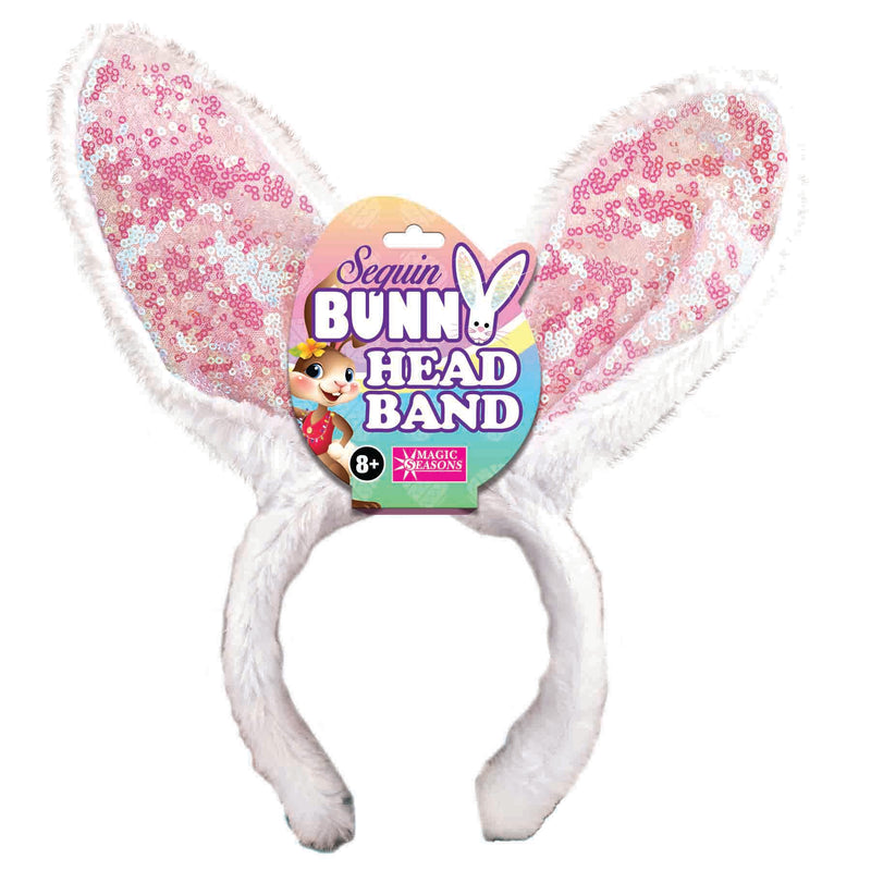 768405 - Easter Sequins Bunny Ears Headband