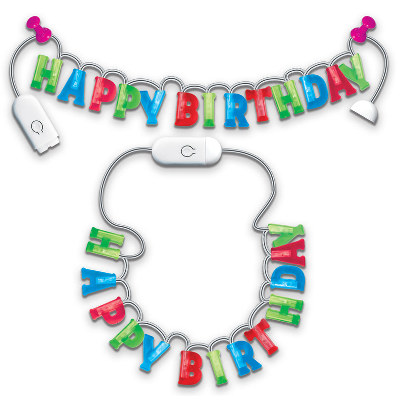 768406-CL - Happy Birthday Necklace - Display Strip