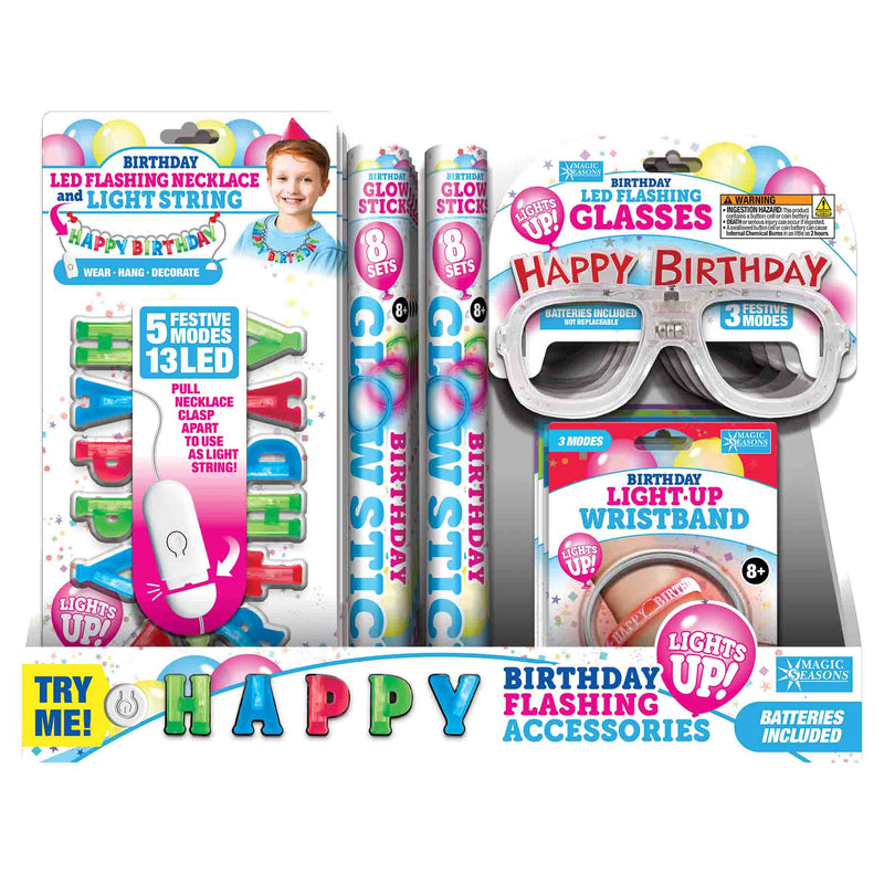 768420 - Happy Birthday Light Up Accessories