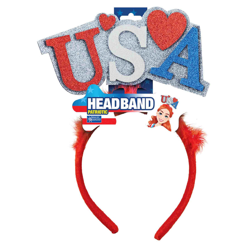768449 - Patriotic Bopper & Tie Knot Headband
