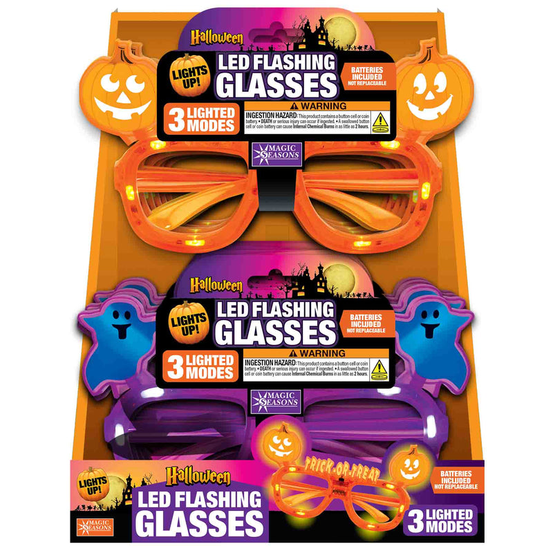 768451 - Halloween Light Up Glasses