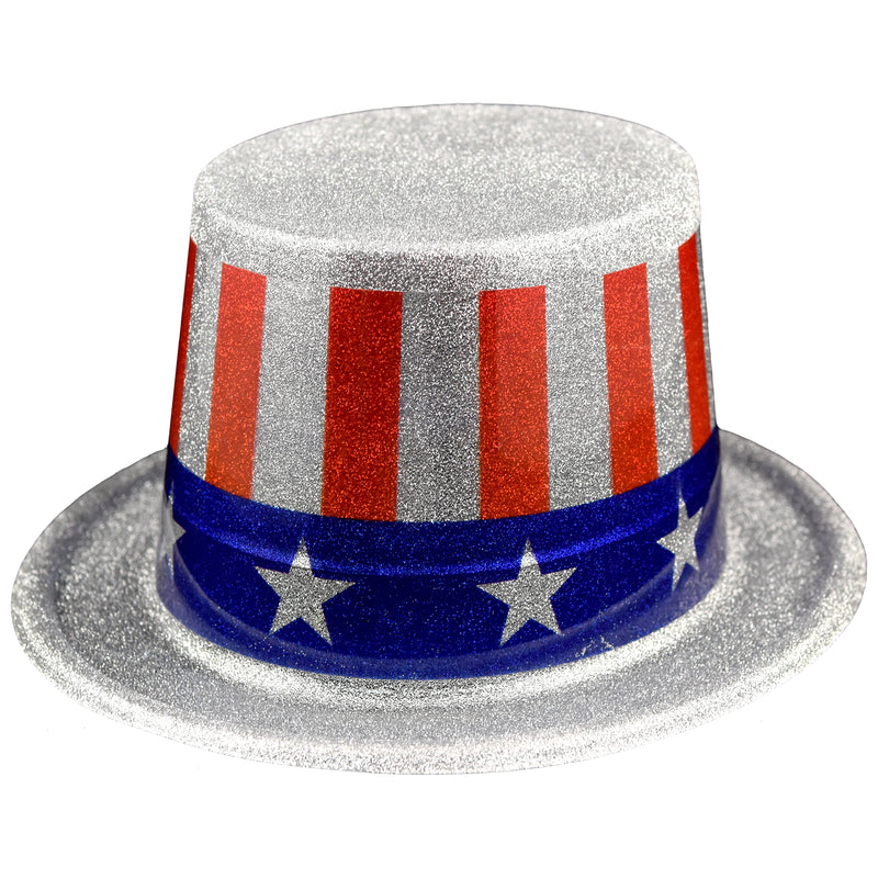 768453 - Patriotic Glitter Top Hat