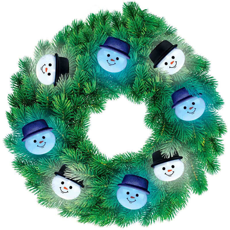 768466 - Santa/Snowman Light String