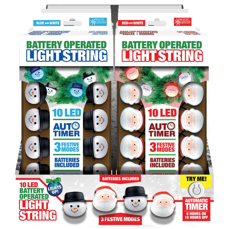 768466 - Santa/Snowman Light String