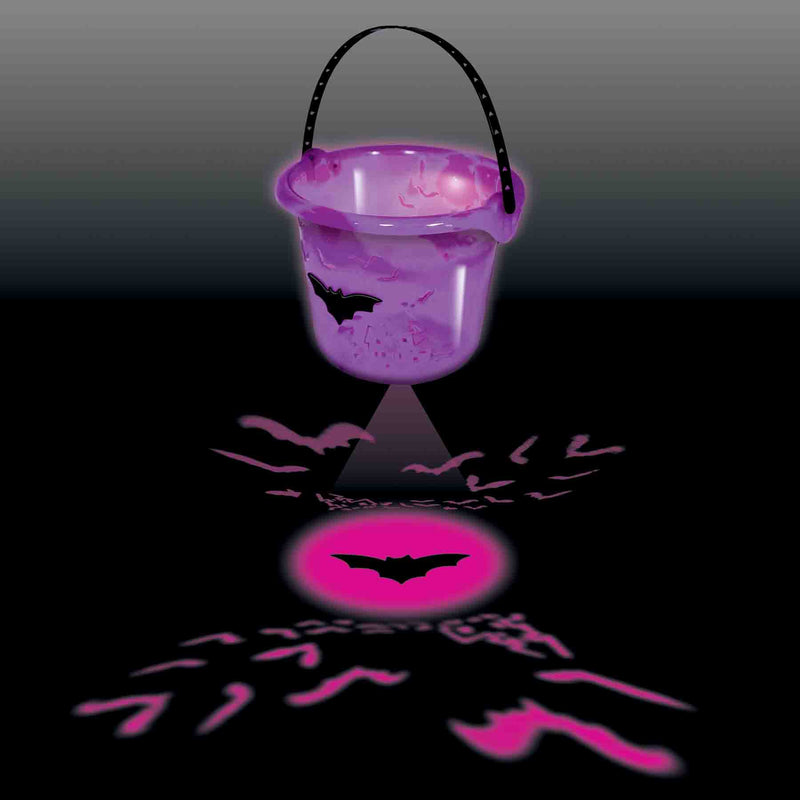768716 - Halloween Translucent LED Projection Bucket Floor display