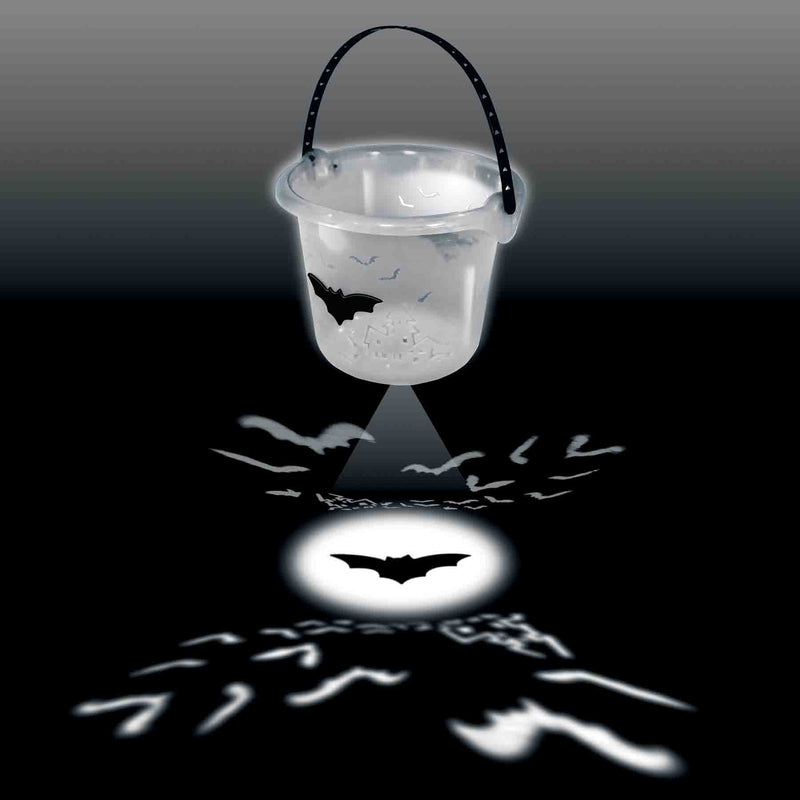 768716 - Halloween Translucent LED Projection Bucket Floor display