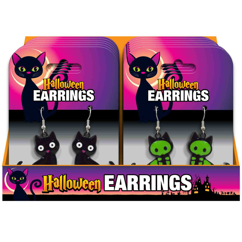 768495 - Halloween Earrings - Cat