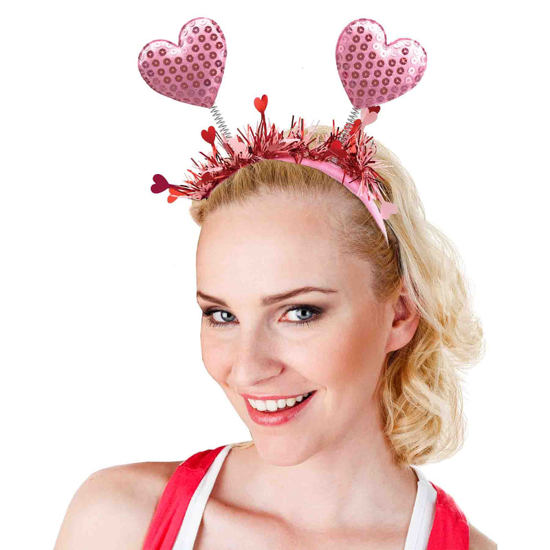768536 - Valentine's Sequins Bopper Headband