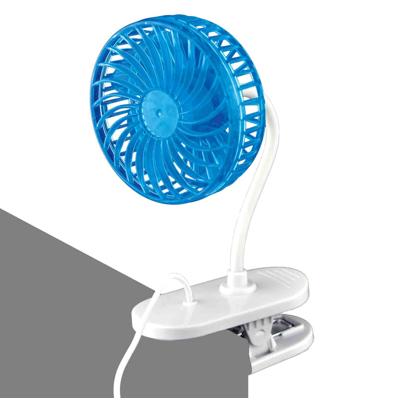 768542 - Rechargeable Clip On Flex Fan