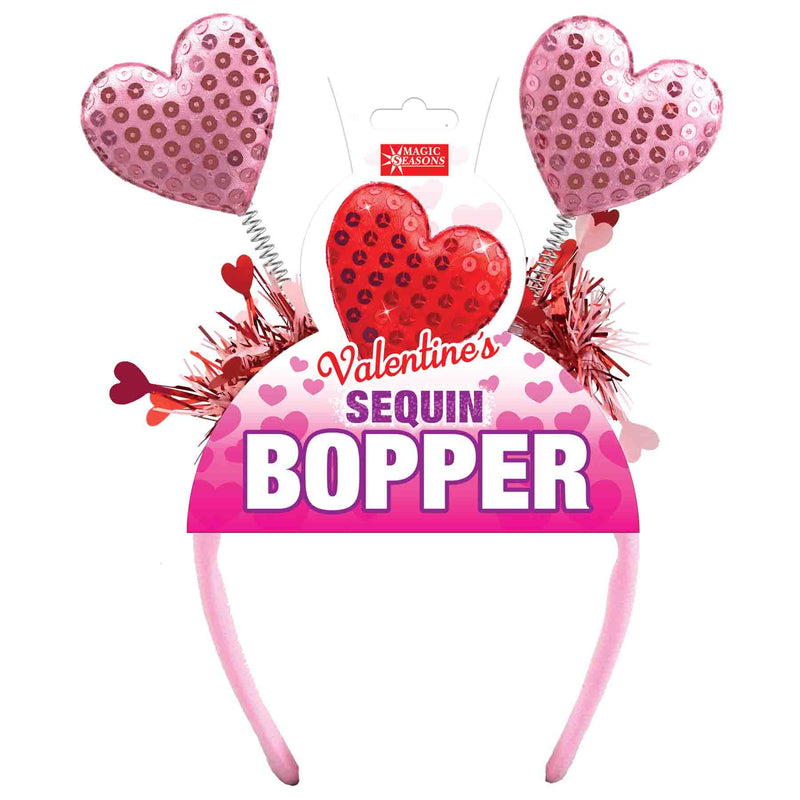 768536 - Valentine's Sequins Bopper Headband