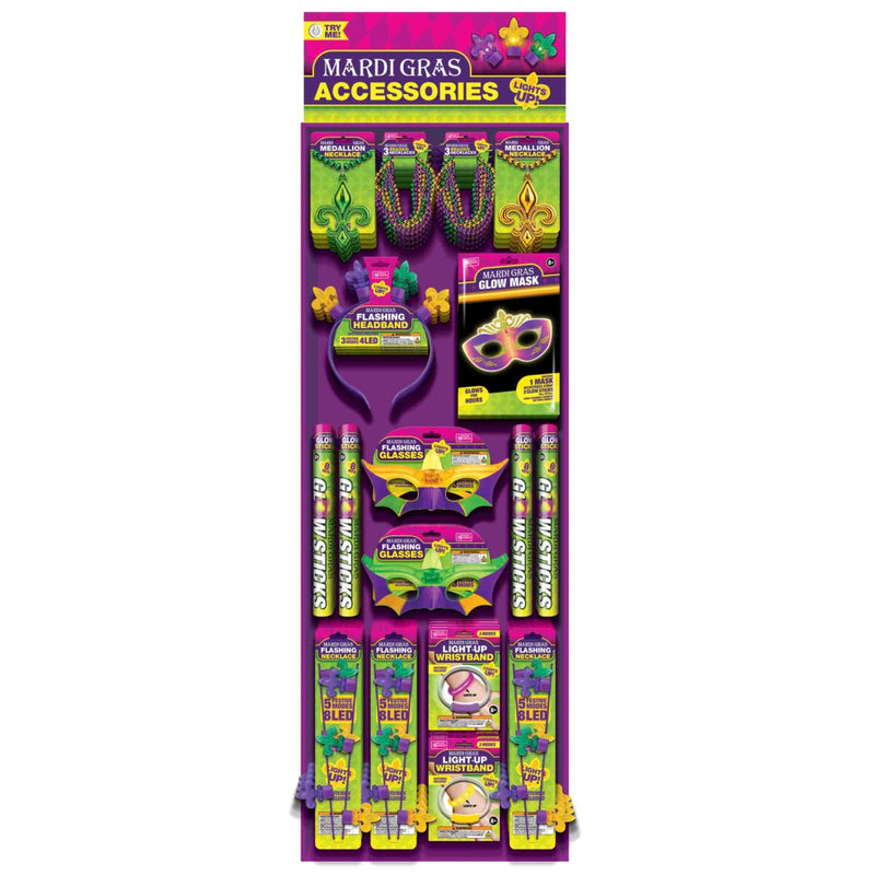 768569 - Mardi Gras Accessories Assortment