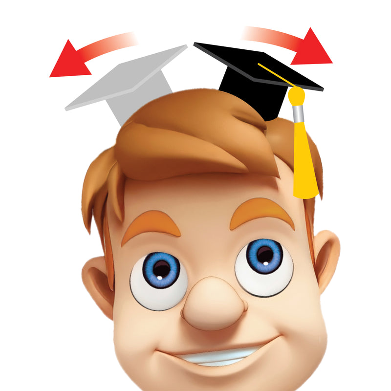 768618 - Graduation Cap Headband