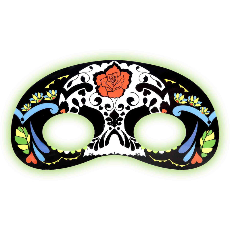 768625 - Day Of The Dead Glow Mask