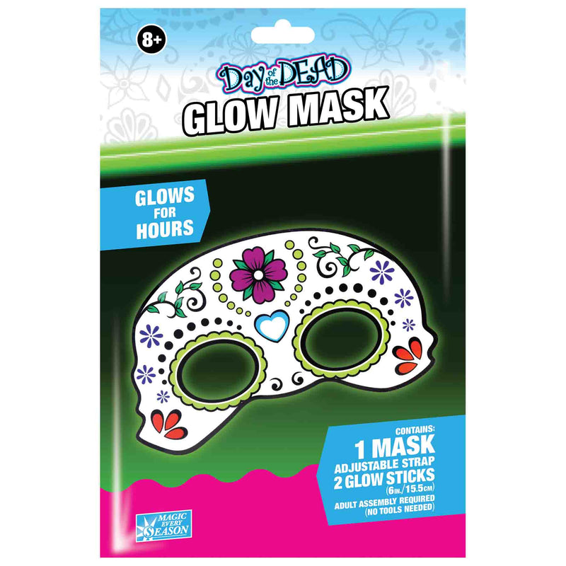 768625 - Day Of The Dead Glow Mask