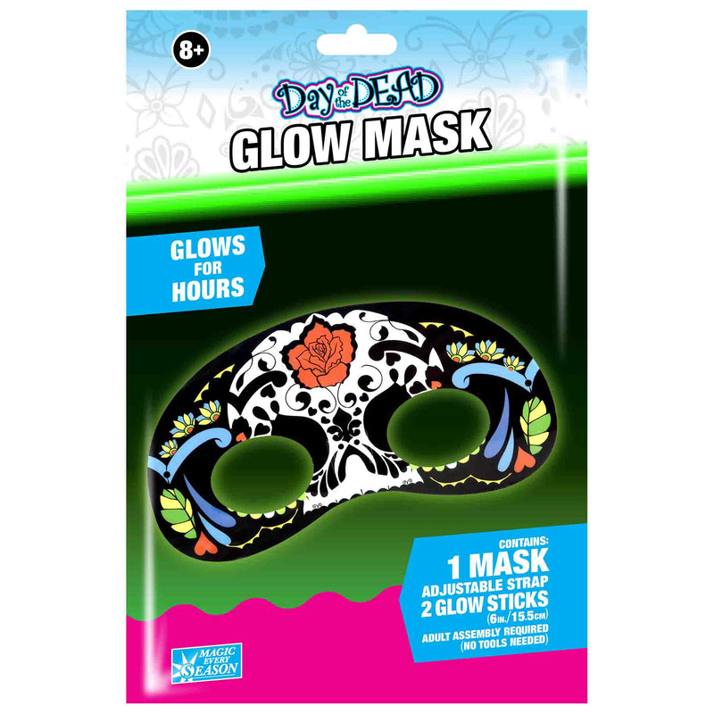 768625 - Day Of The Dead Glow Mask