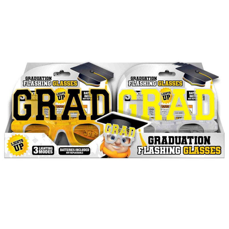 768627 - Graduation LED Glasses