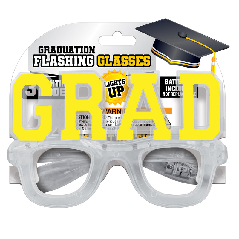 768627 - Graduation LED Glasses