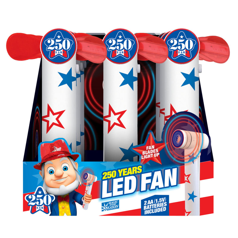 768667 - America 250 LED Light Up Fan