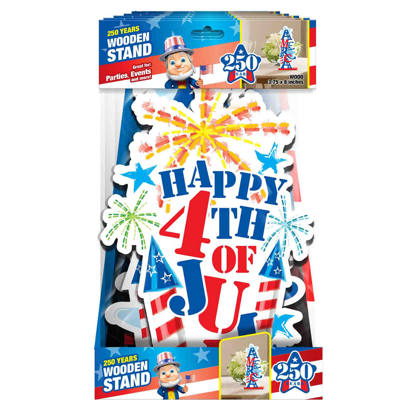 768673 - America 250 Wooden Stand