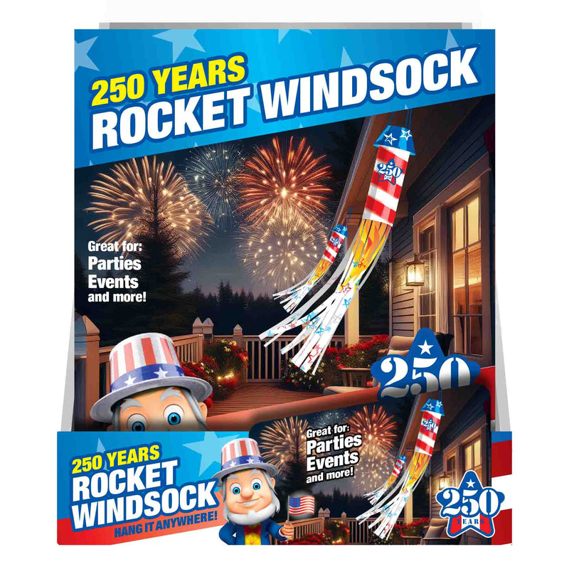 768675 - America 250 Fabric Windsock