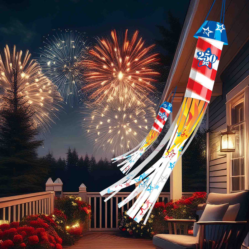 768675 - America 250 Fabric Windsock