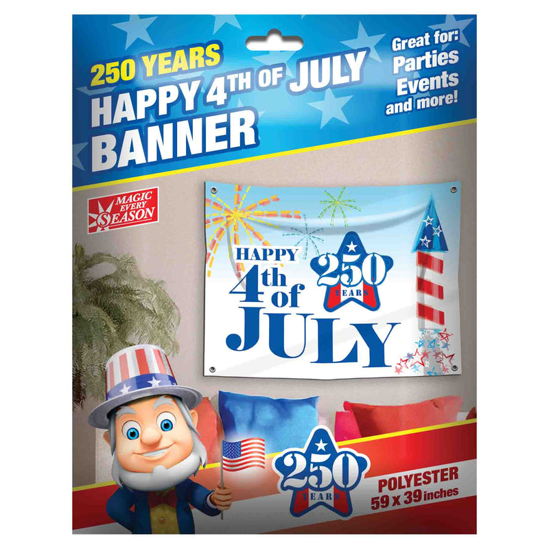 768676 - America 250 Fabric Banners