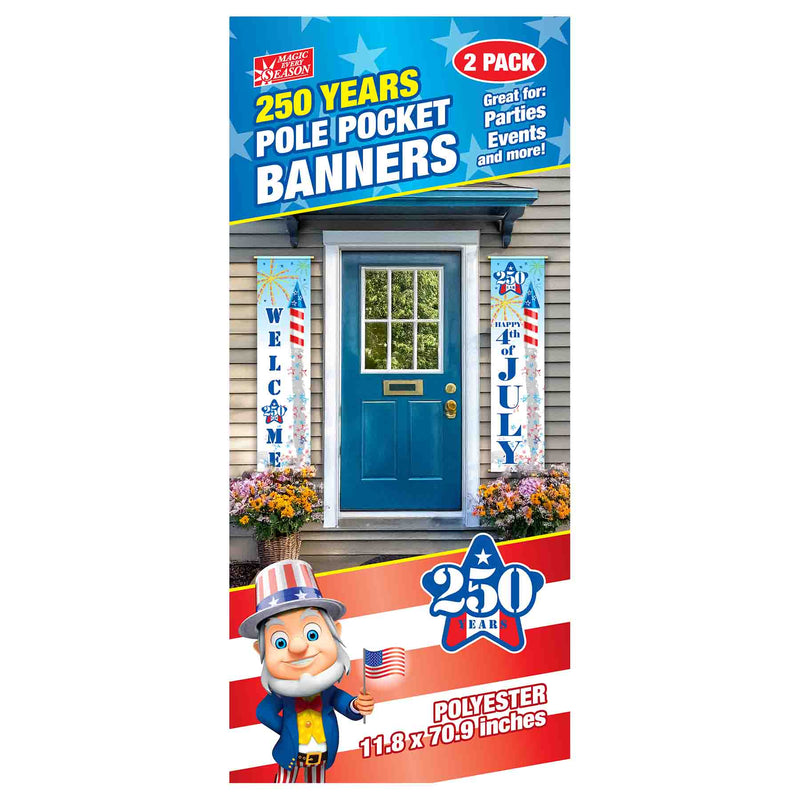 768678 - America 250 Fabric banners