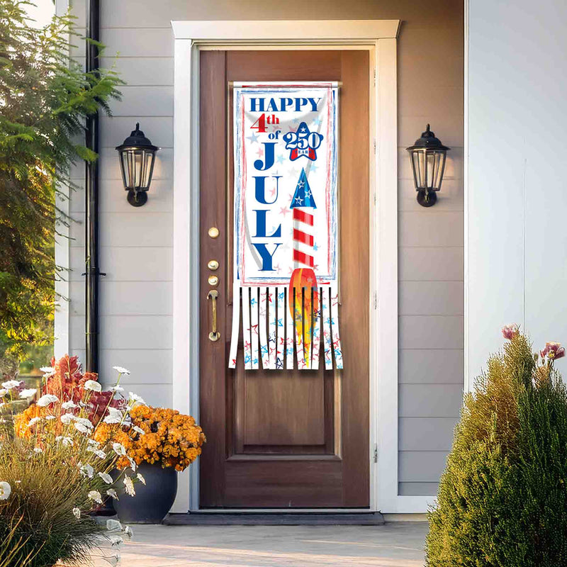 768684 - America 250 Hanging Fabric Banner