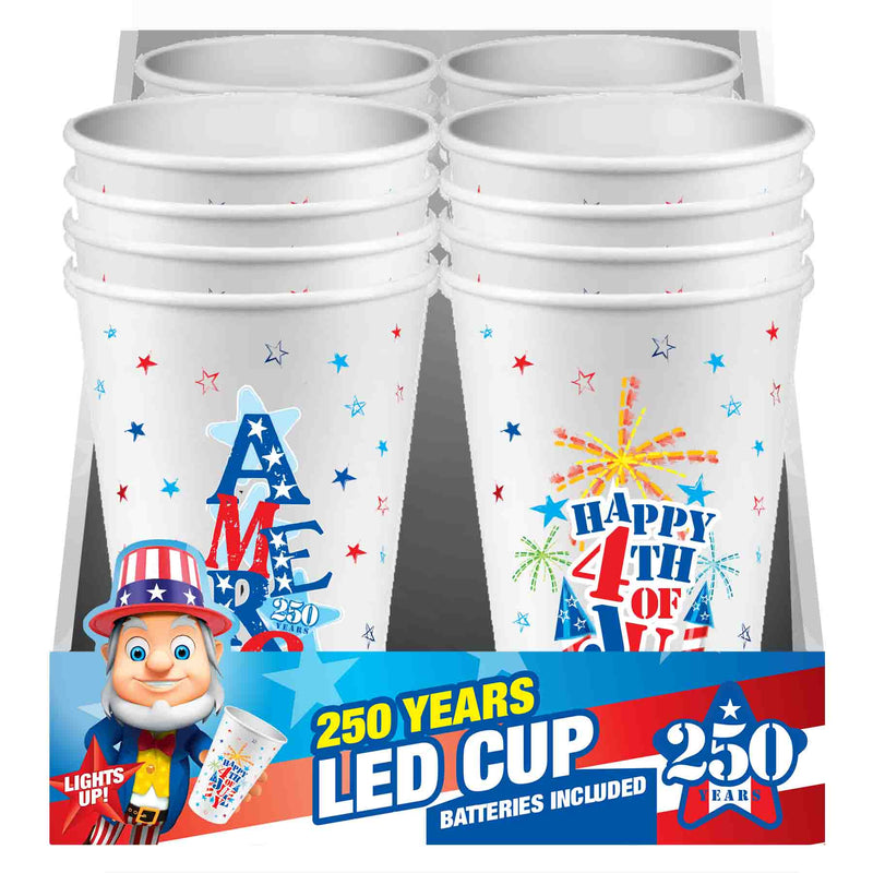 768686 - America 250 Light Up Cup