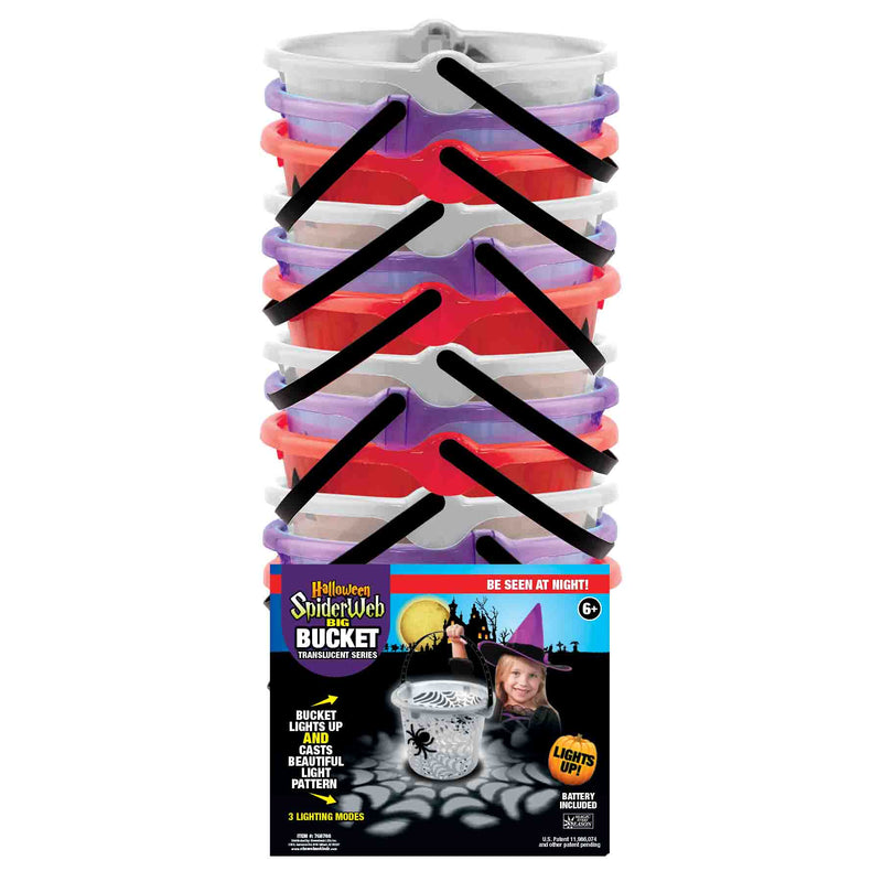 768708 - Translucent Spider Web Bucket