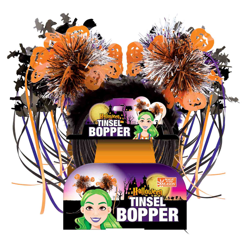 768711 - Halloween Tinsel Bopper Headband