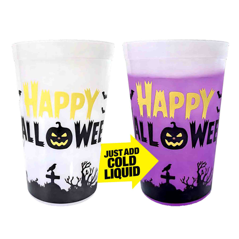 768714 - Halloween 2pk Color Changing Cups