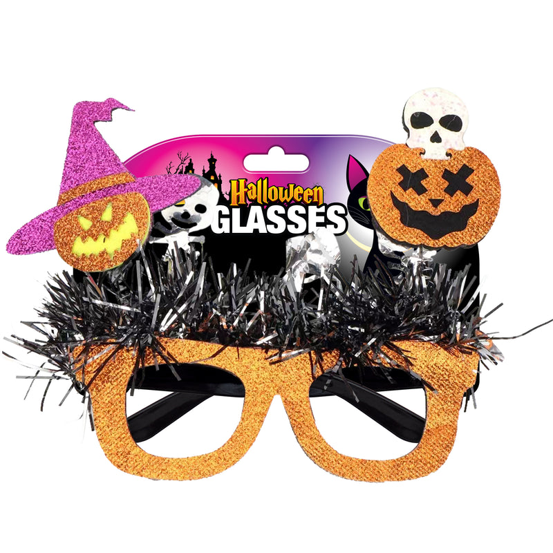 768718 - Halloween Tinsel Glasses