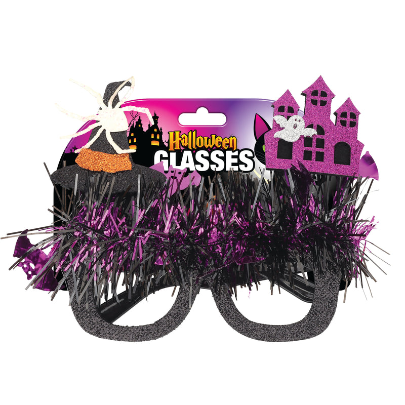 768718 - Halloween Tinsel Glasses