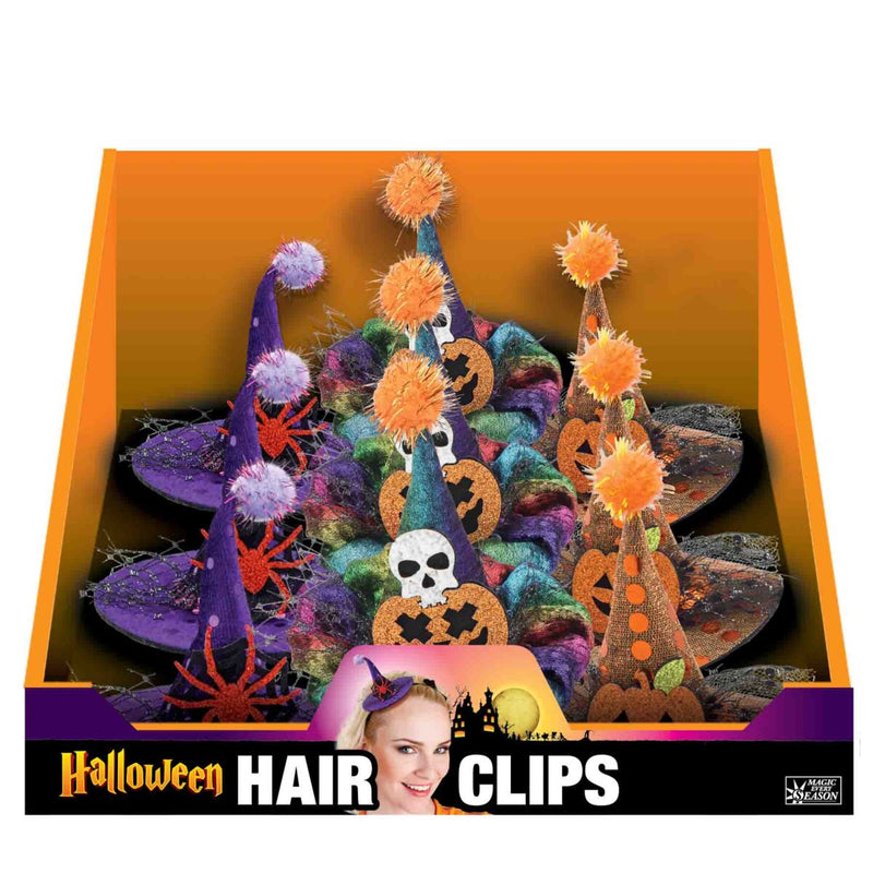 768719 - Halloween Hat Hair Clips